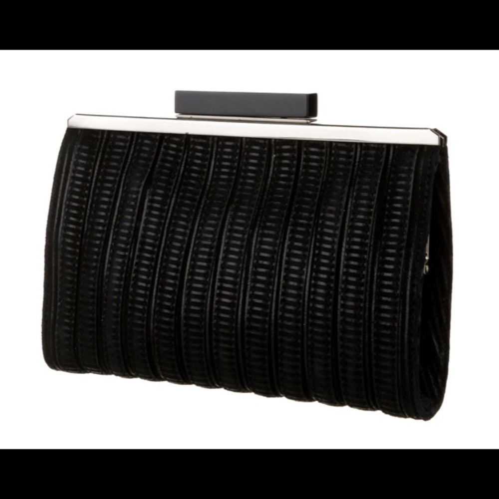 Annabel Ingall Textured Leather Clutch
